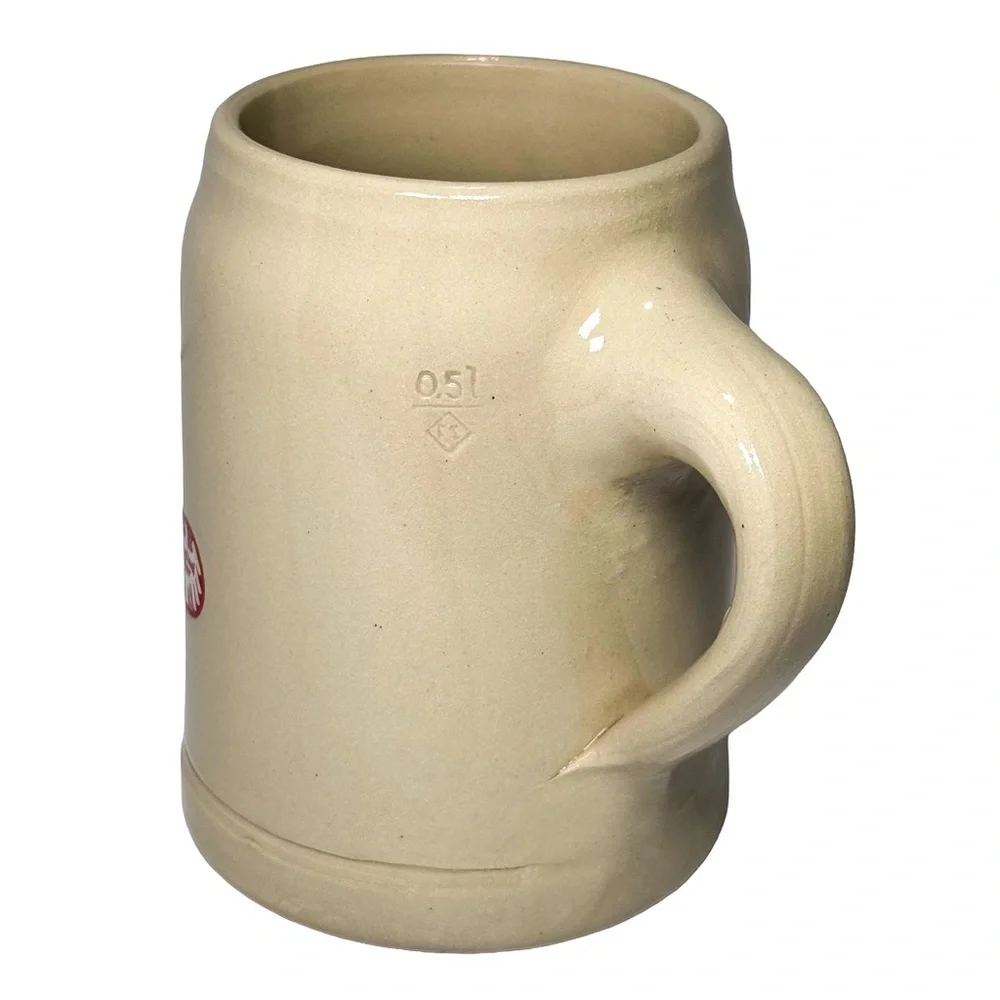 Vintage West German‎ Beer Stein Alt-Durlach Binding Bier 0.5L Stoneware Mug